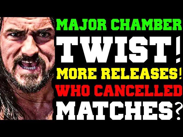 WWE News! MAJOR TWIST After WWE Smackdown! Who CANCELLED Smackdown Matches More RELEASES Up Next!