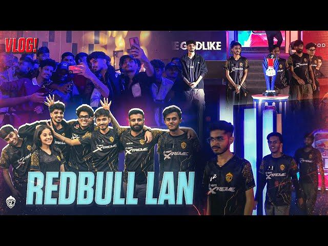 DOWN BUT NOT OUT ! REDBULL LAN VLOG | ZGOD BGMI