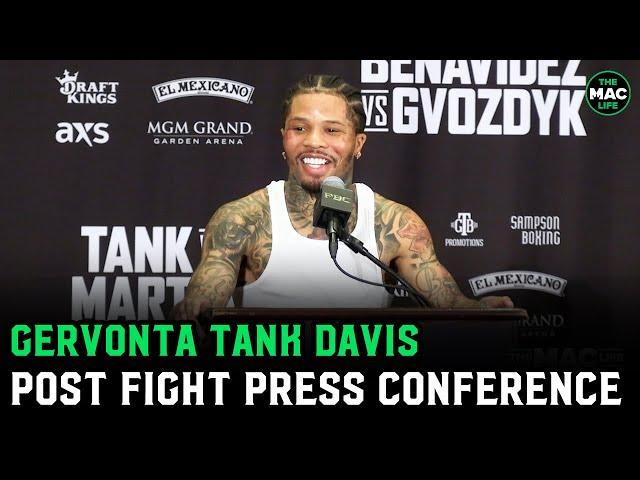 Gervonta 'Tank' Davis on Ryan Garcia: “I’ll whip his a$$ again” | Post Fight Press Conference