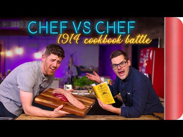 CHEF VS CHEF 1914 COOKBOOK BATTLE | Sorted Food