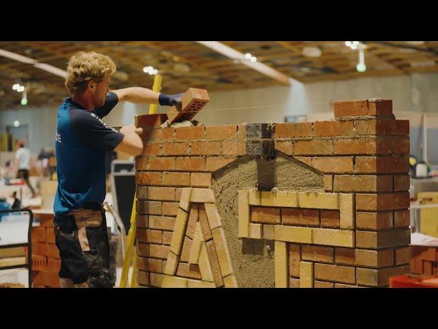 Bricklaying - Salzburg, Austria - WorldSkills Competition 2022 Special Edition