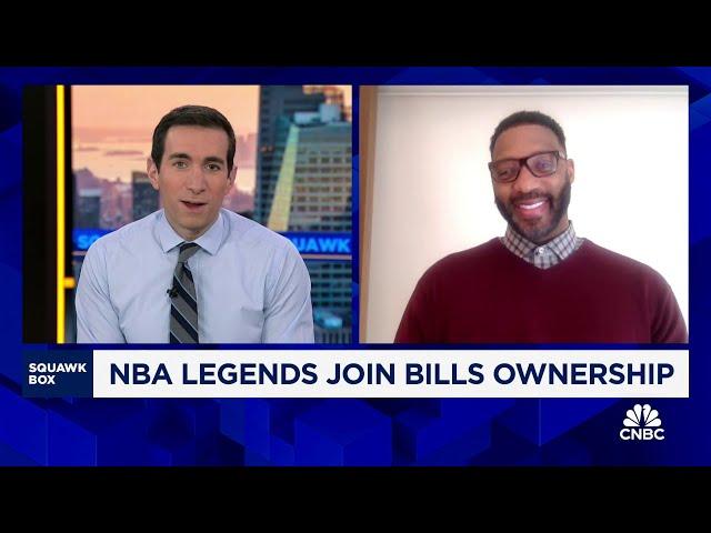 NBA legend Tracy McGrady on Bills ownership: Always wanted to be a part of pro sports ownership