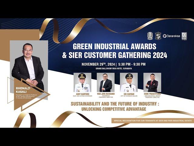 GREEN INDUSTRIAL AWARDS & SIER CUSTOMER GATHERING 2024