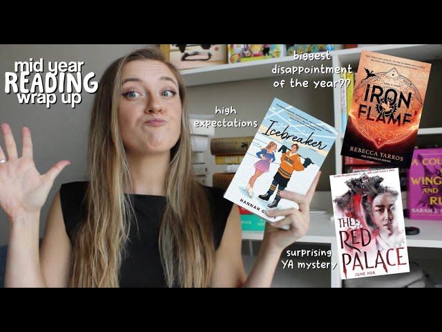 mid-year reading wrap up lots of 5 star reads, a few disappointments, & new favorites !!