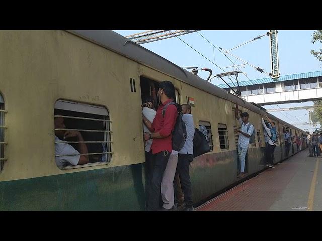 Chennai local trains....See the peak hours rush in the morning in trains from AVADI