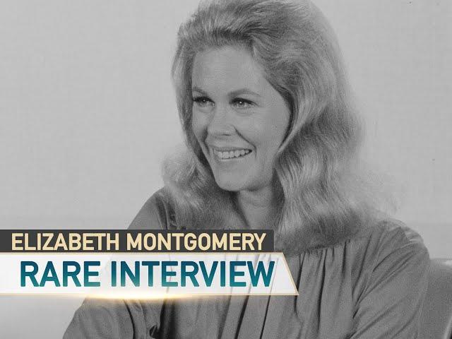 Elizabeth Montgomery rare interview on Bewitched set