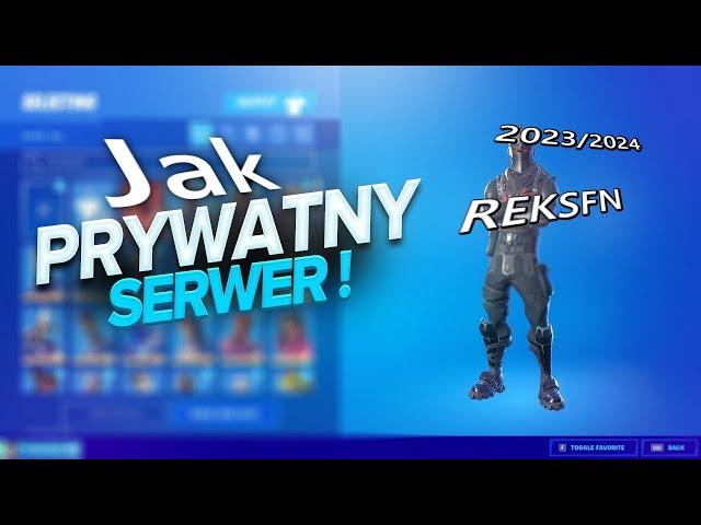 JAK POBRAĆ REKSFN W 2023/2024 [PRYWATNY SERWER FORTNITE]