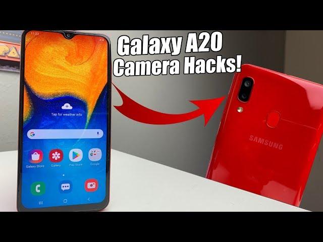 Samsung Galaxy A20 Camera Tips & Tricks!