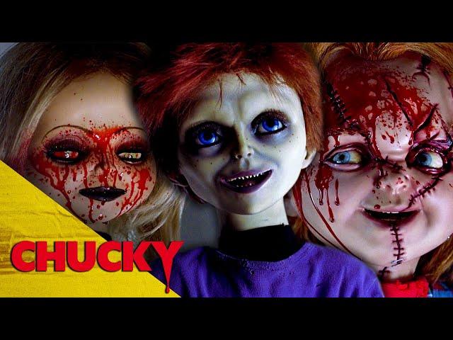 Glen Meets Chucky & Tiffany For The First Time | Seed Of Chucky | Chucky Official
