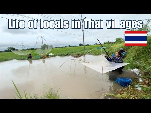 Life of Thai people in the border villages of Thailand