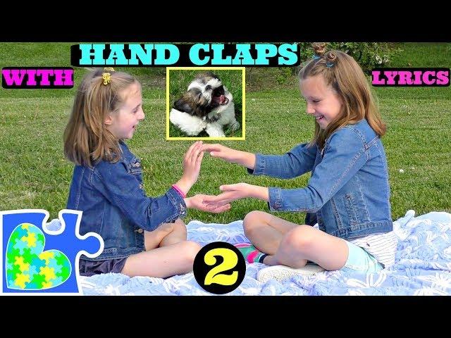 RHYMES and HAND CLAPS with OUR CUTE NEW PUPPY!!!  || Concentration || Just Like a Cinnamon Tree