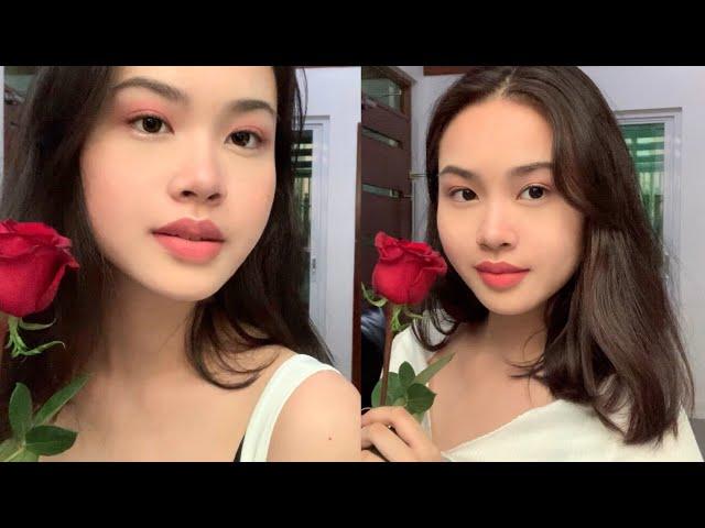 turning myself into a SOFT GIRL  valentine’s day makeup (philippines)