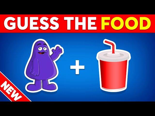 Guess The Food By Emoji | Food And Drink Emoji Quiz