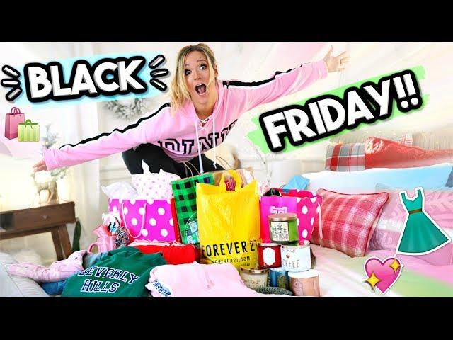 Black Friday Haul 2017!! Forever 21, VS Pink, PacSun and More!! Alisha Marie