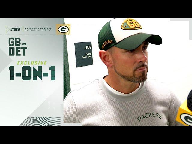 Matt LaFleur 1-on-1: 'It leaves a sour taste in your mouth'