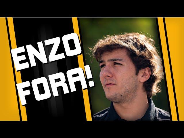 ENZO FITTIPALDI NÃO CORRE MAIS NA FÓRMULA 2 (F2)