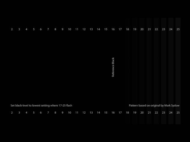 AVS HD 709 Brightness Calibration