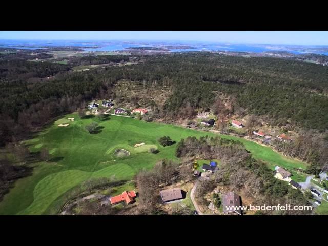 Gullbringa golf and country club - flygfilm över golfbana - Göteborg. - Christian Badenfelt