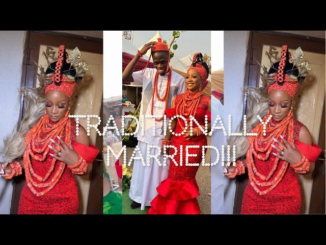 VLOG: MY EDO Traditional Wedding | A Beautiful Emotional￼ EDO Bride/  Traditionally MARRIED!!!