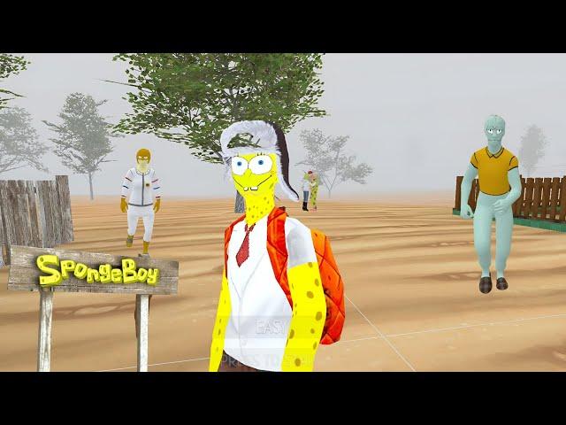 SCHOOLBOY RUNAWAY STEALTH | SpongeBoy Unofficial Full Gameplay