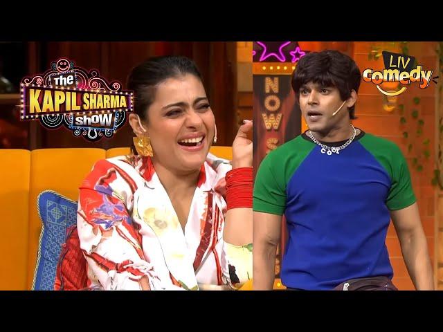 नकली SRK की Mimicry देखकर हँस-हँस कर लोटपोट हुई Kajol | The Kapil Sharma Show | Dramebaaz Kirdaar