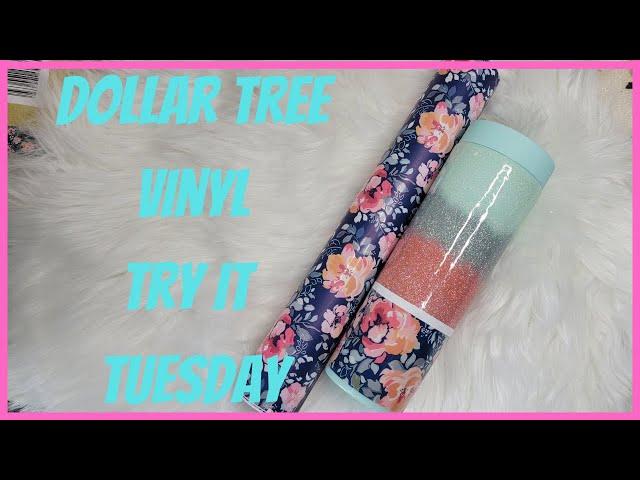 Trying Dollar Tree Vinyl - Try It Tuesday I Period Six Designs