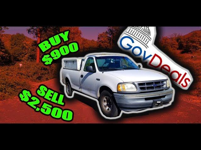 GovDeals Auction 1997 Ford F250 (Buy $900 - Sold $2,500) EASY MONEY