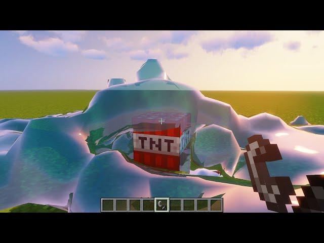 realistic water vs tnt