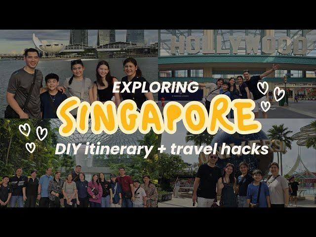 Exploring SINGAPORE in 2024 (DIY itinerary, food trip + review, travel hacks) | Roxanne Guinoo Yap