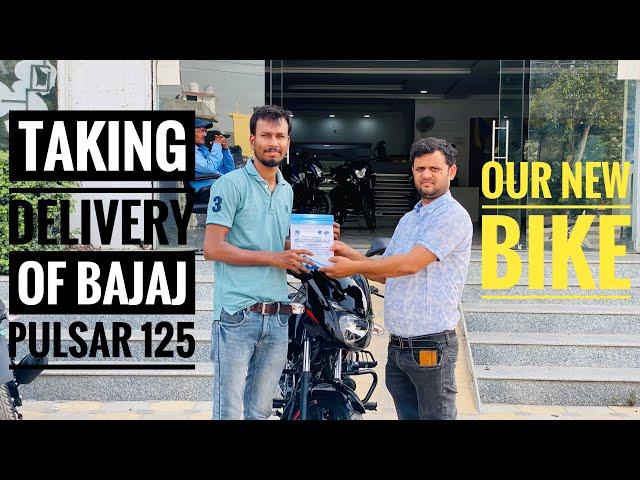 Taking Delivery Of New BIKE  Bajaj Pulsar 125 | Bikeholic Reknos ||