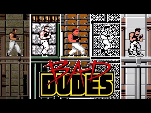 Bad Dudes Vs. DragonNinja - Versions Comparison (HD)