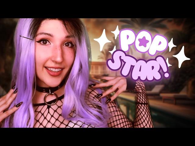 ASMR ⭐ POP STAR ⭐You're My #1 Fan! VIP Hangout by the Pool