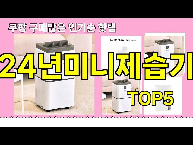 [24년미니제습기 추천]ㅣ쿠팡 구매 많은 핫템 24년미니제습기 BEST 5 추천해드립니다