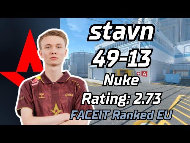 【4K】stavn (49-13) (nuke) | FACEIT Ranked | July 21, 2024 #cs2 #pov