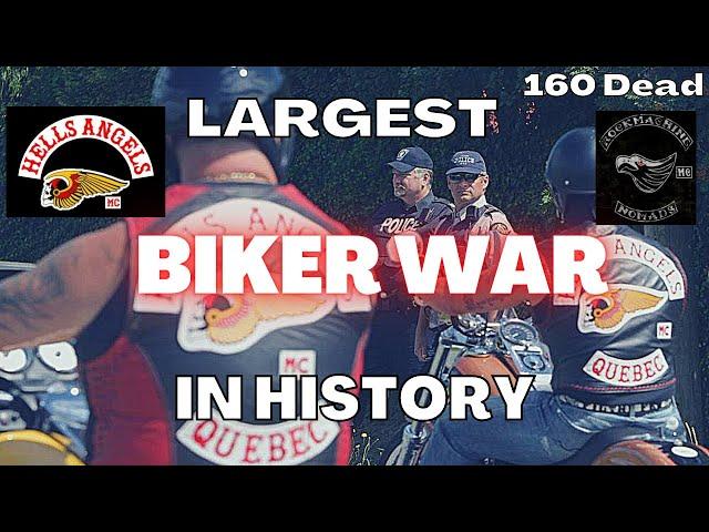 HELLS ANGELS vs ROCK MACHINE | QUEBEC BIKER WAR (Maurice Boucher)