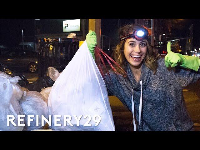 5 Days Of Freeganism | Try Living With Lucie | Refinery29