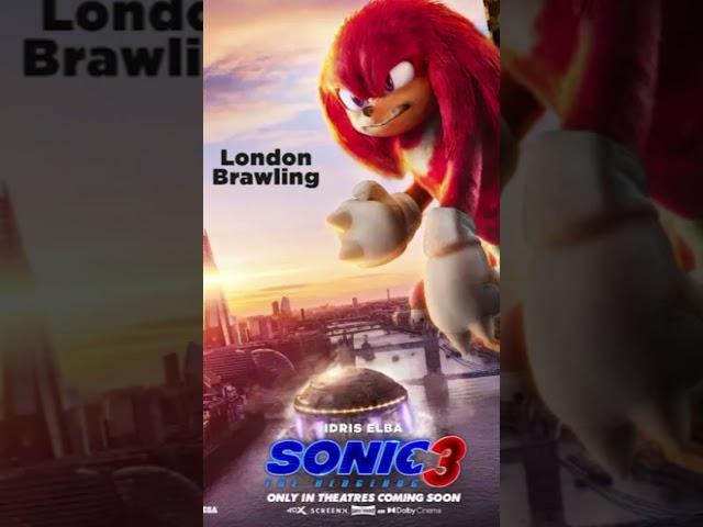 Sonic Movie 3 Posters #sonicmovie #sonic3 #sonic #tails #knuckles #shadow #eggman