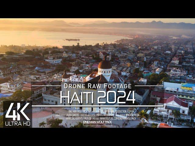 【4K】 Drone RAW Footage  This is HAITI 2024  Cap Haitien  Labadee & More  UltraHD Stock Video