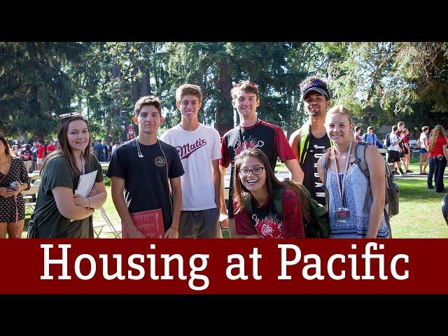 Freshmen Housing at Pacific