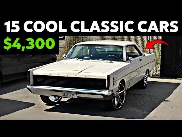 Elegans Daily Driver: 15 Classic Cars For Sale Under $10,000