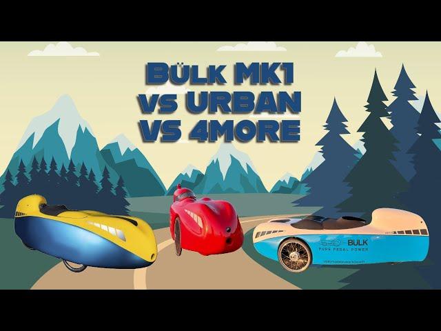 Bülk MK1 vs Bülk Urban vs Bülk 4More - Which Velomobile is Right for You?