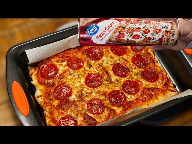 How To Make: Pizza using Canned Pizza Crust | EASY pizza at home