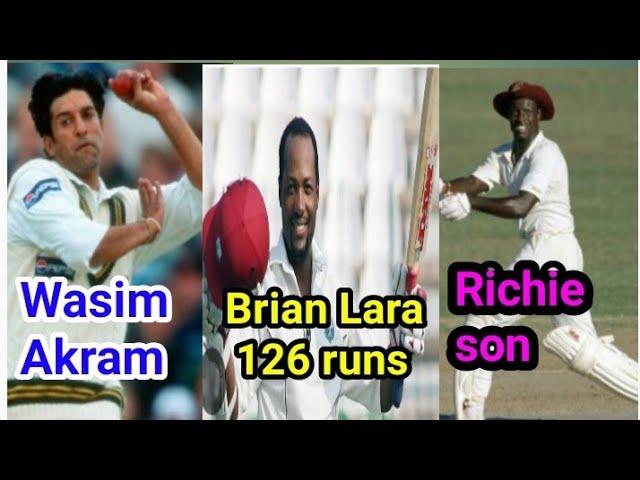 Pakistan vs West Indies 1st ODI match  1993  Brian Lara 126 runs #cricket #nice