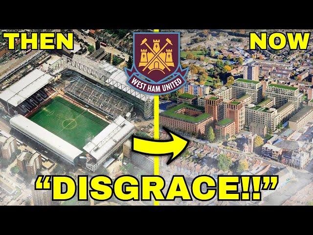 What Is Left Of Upton Park? Exploring The Sad Remains Of West Ham's ICONIC Old Stadium 