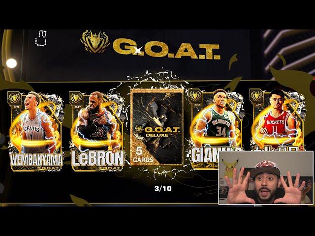 GREATEST PACK OPENING! We Opened the New Guaranteed GOAT Packs and Pulled… NBA 2K24 MyTeam