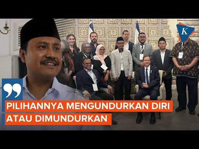 Tegas! Gus Ipul Minta 5 Kader NU yang Temui Presiden Israel Mundur atau Diberhentikan