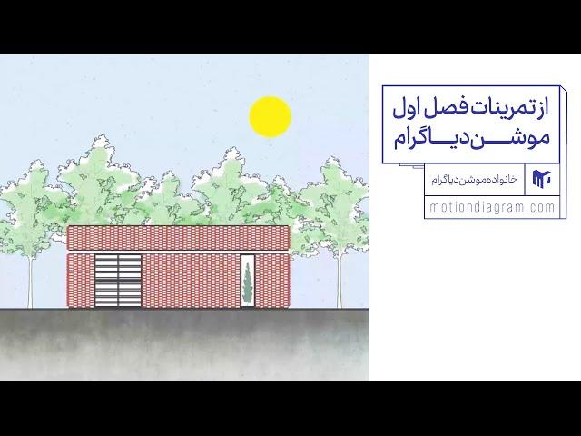 موشن دیاگرام معماری 17/ Architectural Motion Diagram