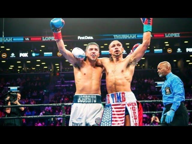 Extended HD |Josesito Lopez vs Keith Thurman | Nice Landing Punches