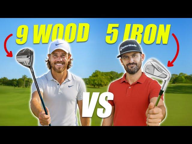 Tommy Fleetwood 9 Wood VS The 5 Iron