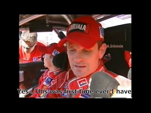 WRC Rally Funny interviews with Finnish drivers